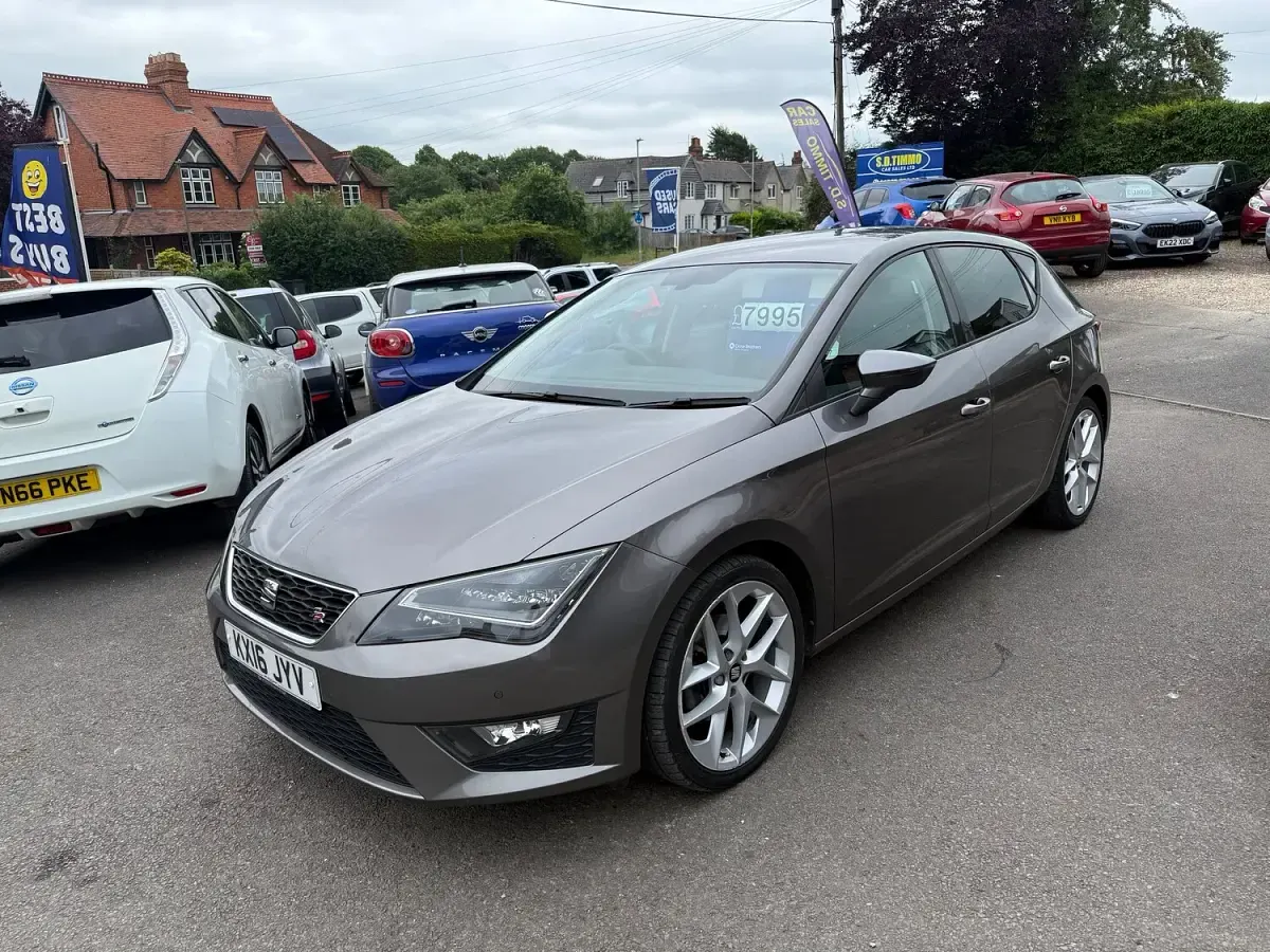 Used Seat Leon FR 150 HP (110 kW) 2016 Grey Hatchback