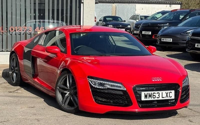Used Audi R8 Coupé Advanced 430 HP (316 kW) 2013 Red Coupe