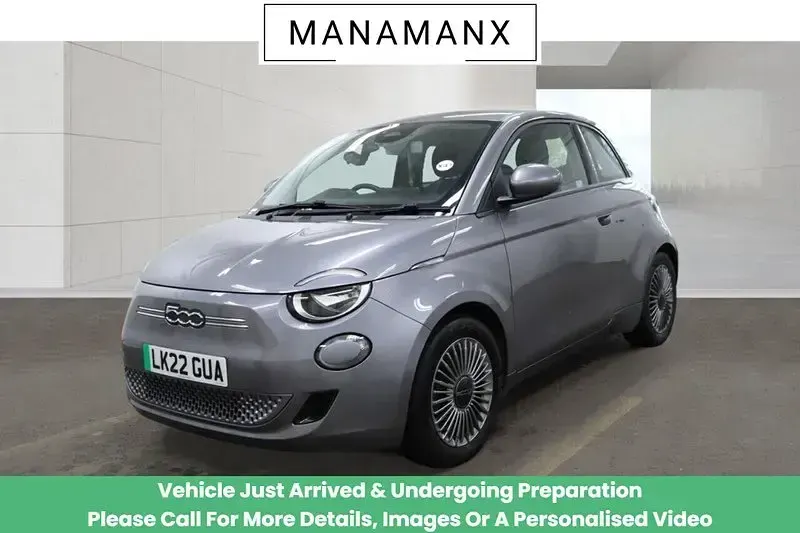 Used Fiat 500e Icon 86 kW (118 HP) 2022 Grey Hatchback