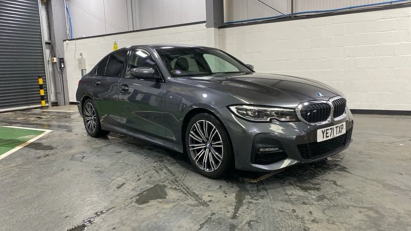 Grey Used 2021 BMW 318 M Sport Sedan | £19,998 (Fair price) - Image 1/4
