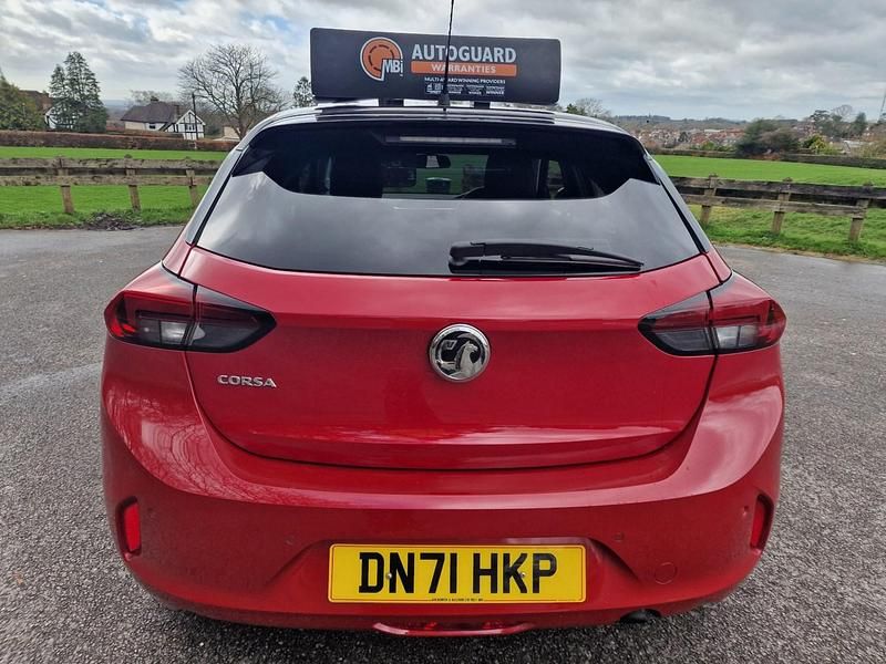 Used Vauxhall Corsa Edition 75 HP (55 kW) 2021 Red Hatchback