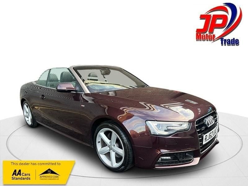 Used Audi A5 Cabriolet S-Line 2013 Red Cabriolet