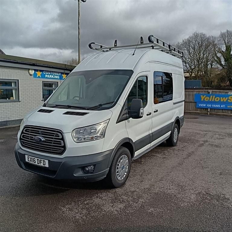 Used Ford Transit 125 HP (91 kW) 2016 White Van