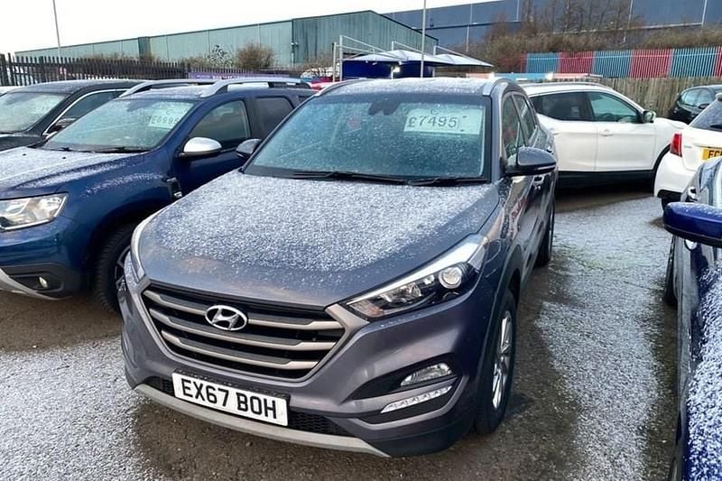 Grey Used 2017 Hyundai Tucson SE SUV | £7,495 (Fair price) - Image 1/1