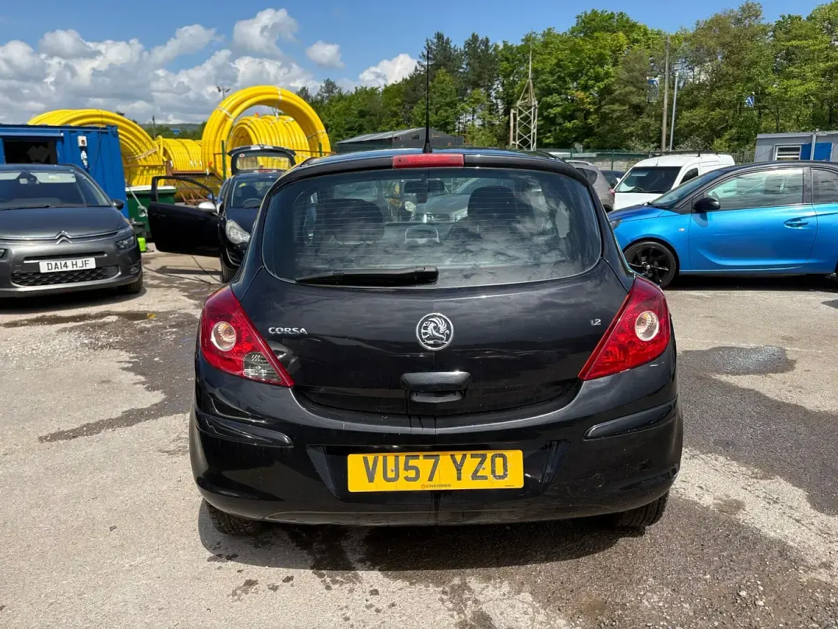 Used Vauxhall Corsa 2007 Black Hatchback