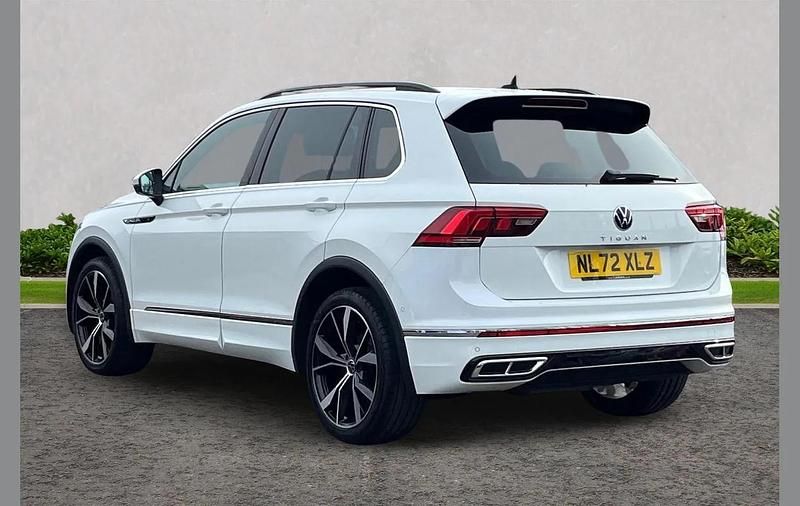 Used VW Tiguan R-line 150 HP (110 kW) 2022 White SUV
