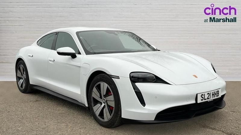 Used Porsche Taycan 389 kW (530 HP) 2021 White Sedan