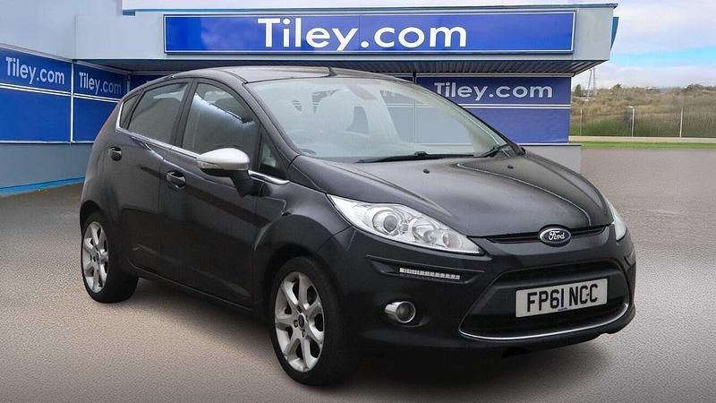 Used Ford Fiesta 82 HP (60 kW) 2011 Black Hatchback
