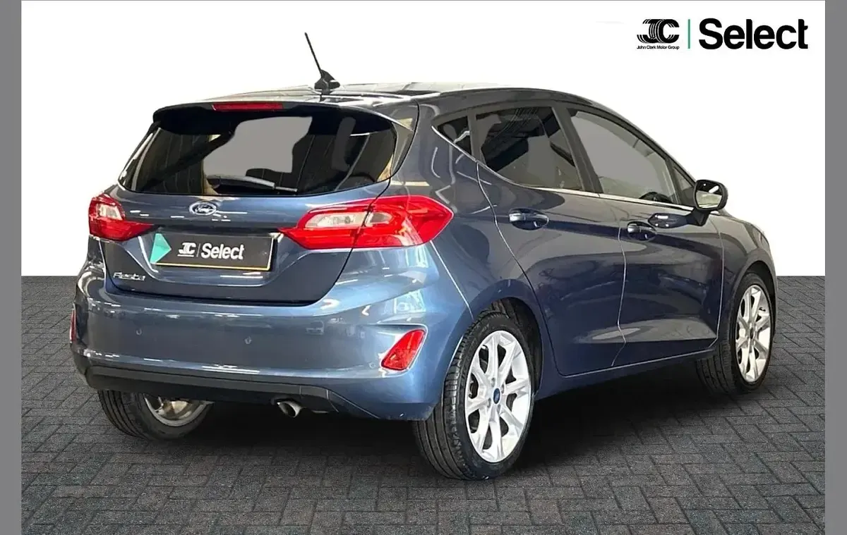Used Ford Fiesta Titanium X 123 HP (90 kW) 2020 Blue Hatchback