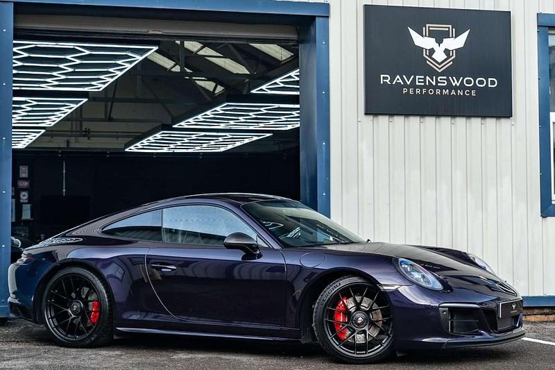 Purple Used 2018 Porsche 911 Carrera 4 GTS Coupe | £84,995 (Expensive) - Image 1/3