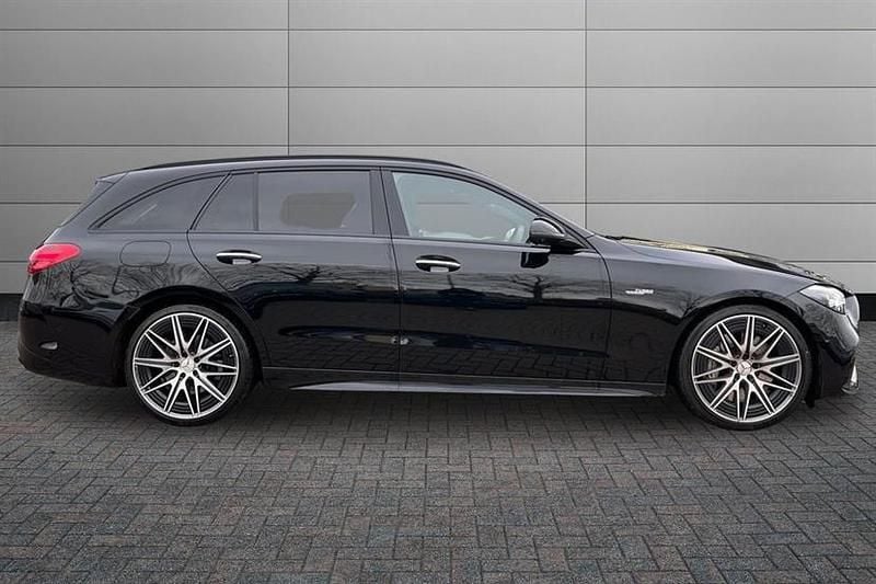 Used Mercedes C43 AMG Premium Plus 421 HP (309 kW) 2024 Obsidian black Estate