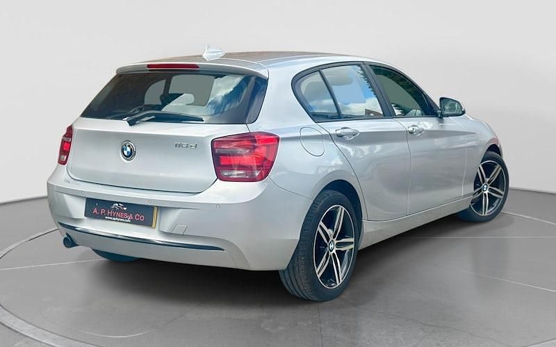 Used BMW 116 Sport Line 116 HP (85 kW) 2014 Silver Hatchback