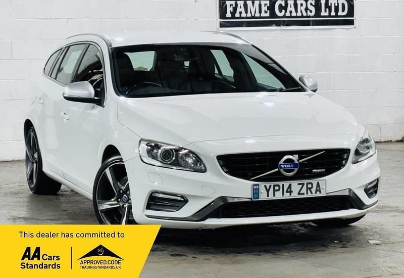 White Used 2014 Volvo V60 R-Design Estate | £5,500 (Fair price) - Image 1/3