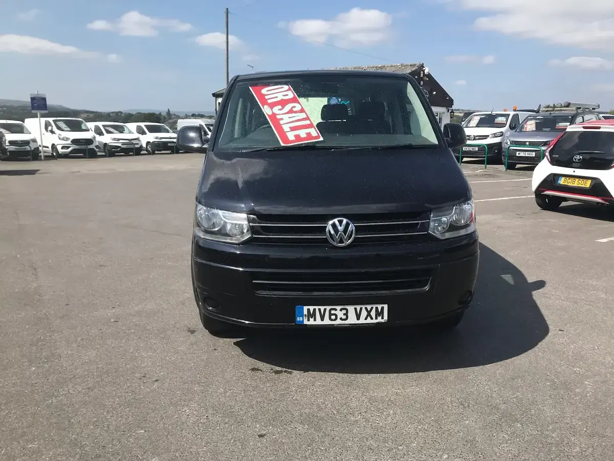 Used VW T5 SE 102 HP (75 kW) 2013 Black Van