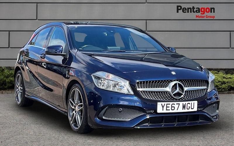 Blue Used 2017 Mercedes A200 Executive Hatchback | £13,497 (Fair price) - Image 1/4