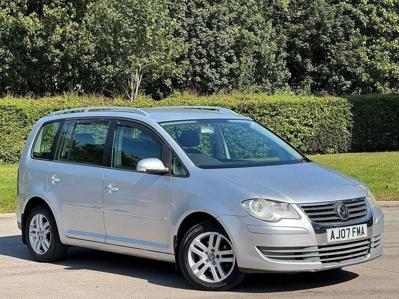 Used VW Touran SE 138 HP (101 kW) 2007 Silver MPV