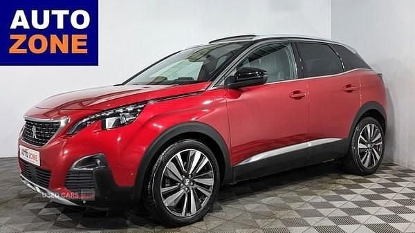 Red Used 2019 Peugeot 3008 Premium Hatchback | £11,495 (Fair price) - Image 1/3
