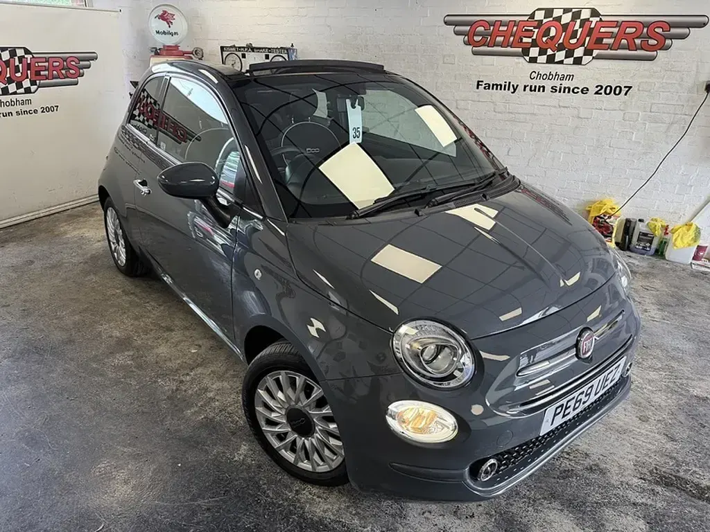 Used Fiat 500C Lounge 2019 Grey Cabriolet