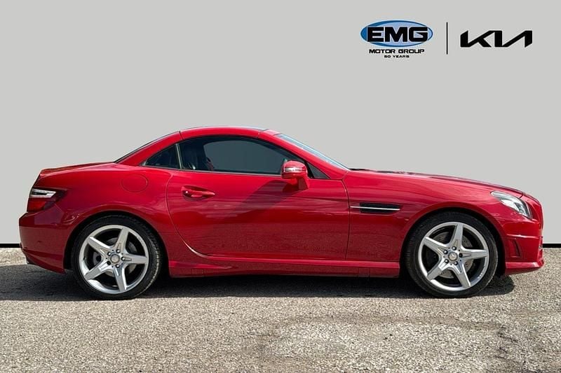 Used Mercedes SLK250 AMG 204 HP (150 kW) 2013 Red Cabriolet