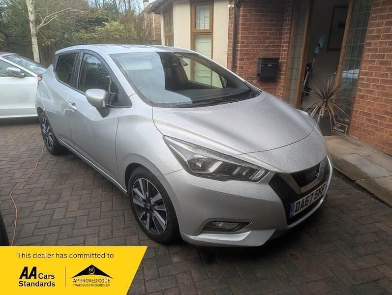 Used Nissan Micra N-Connecta 2017 Silver Hatchback