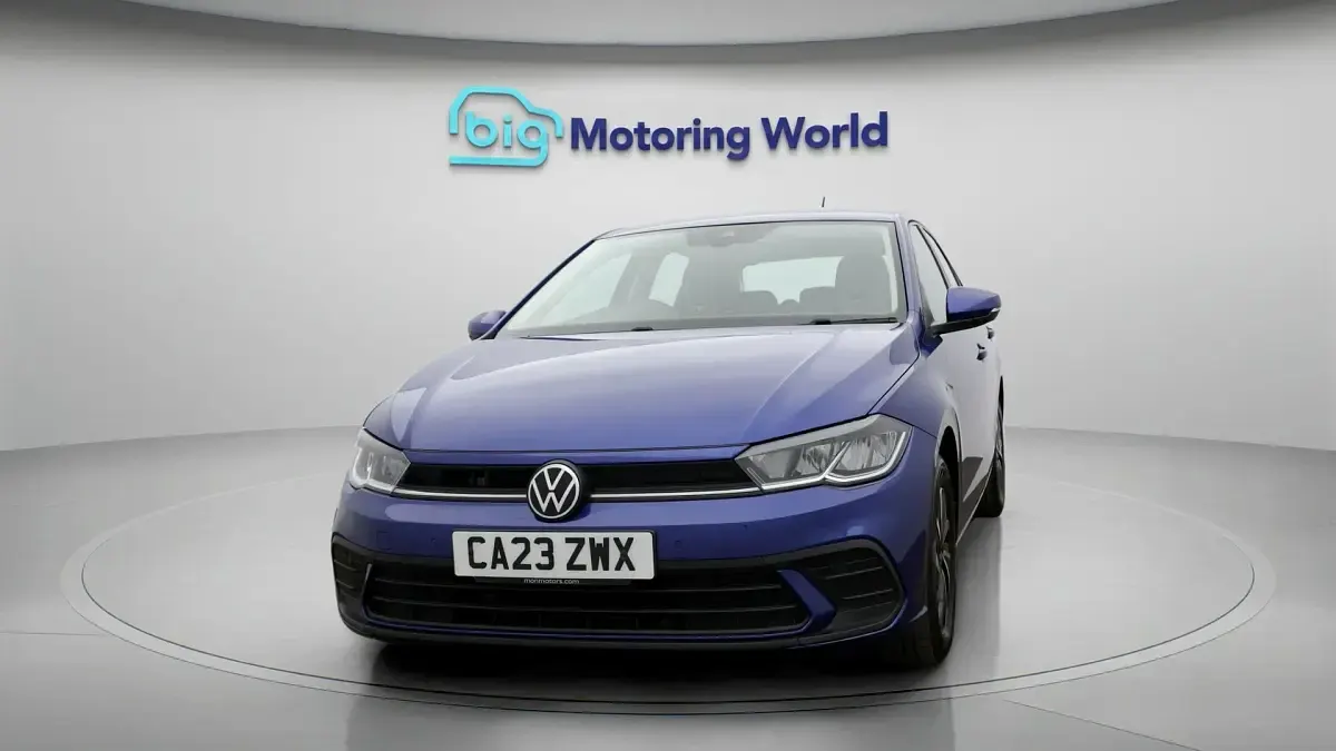 Used VW Polo S 95 HP (69 kW) 2023 Blue Hatchback