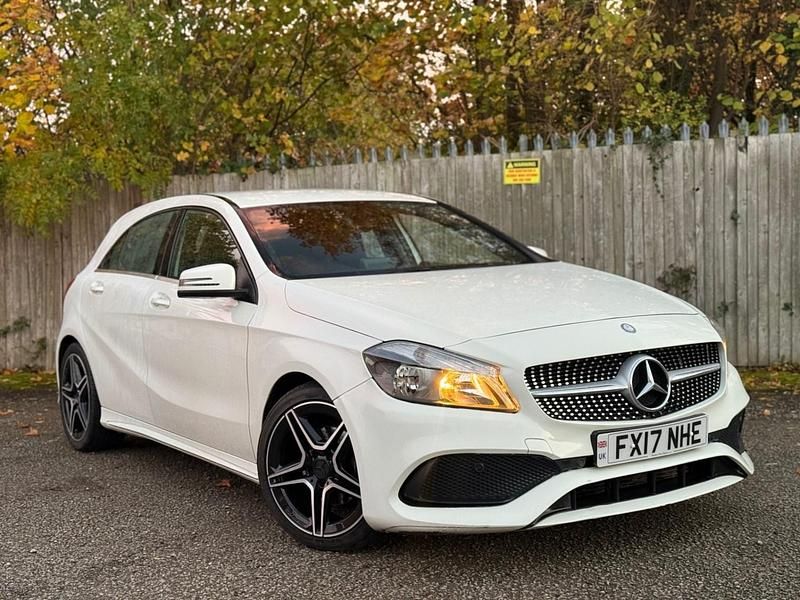 White Used 2017 Mercedes A180 AMG line Hatchback | £6,995 (Super price) - Image 1/4