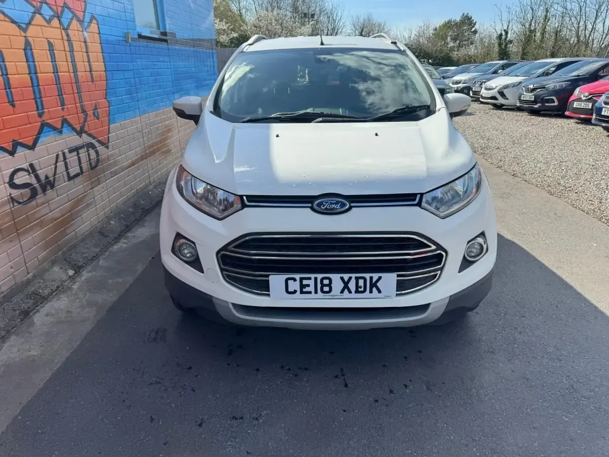 Usado Ford Ecosport Titanium 95 HP (69 kW) 2018 Branco SUV