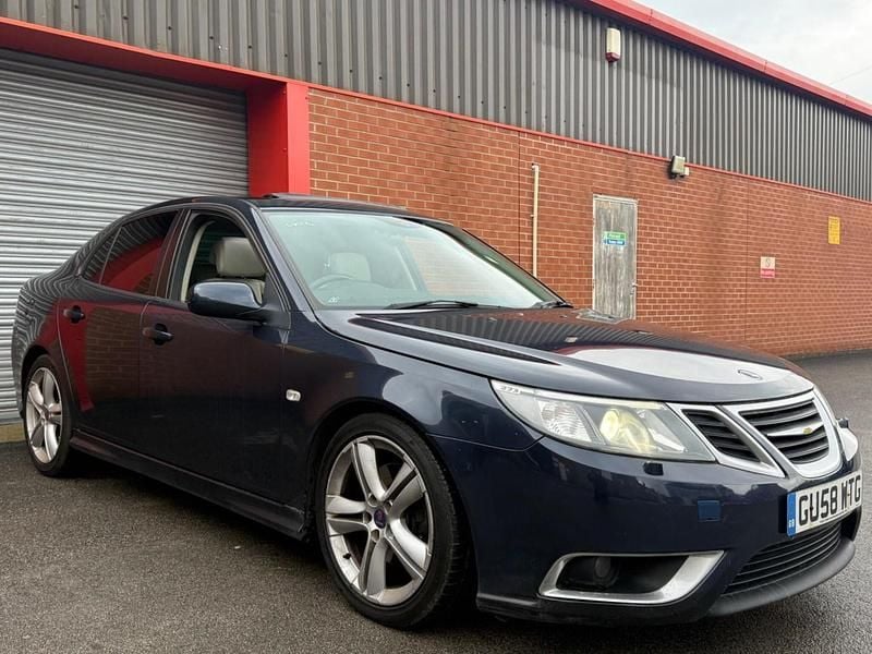 Used Saab 9-3 Aero 180 HP (132 kW) 2008 Blue Sedan