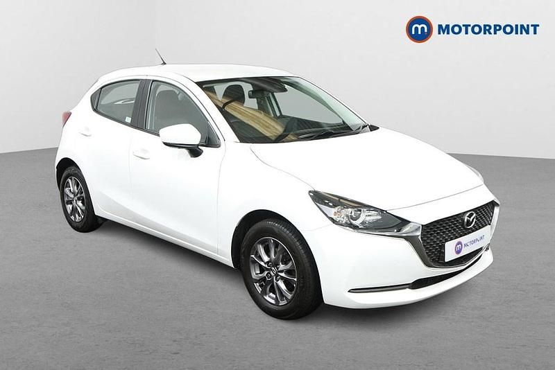 White Used 2022 Mazda 2 Hatchback | £12,749 (Fair price) - Image 1/4