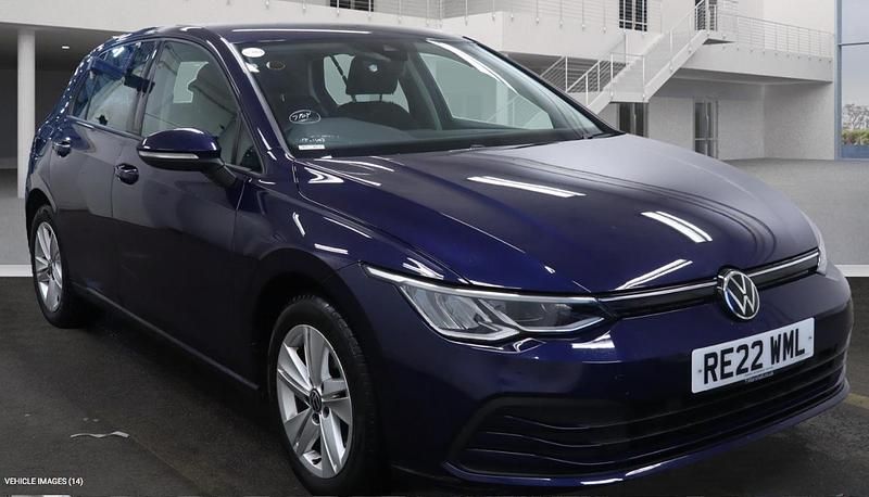 Blue Used 2022 VW Golf VIII Life Hatchback | £15,799 (Good price) - Image 1/1