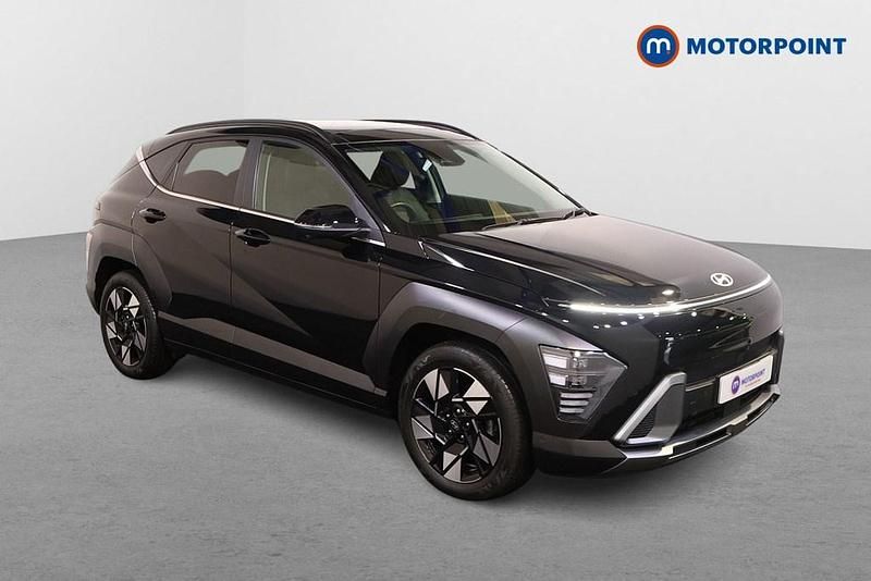 Black Used 2023 Hyundai Kona Ultimate SUV | £19,199 (Fair price) - Image 1/4