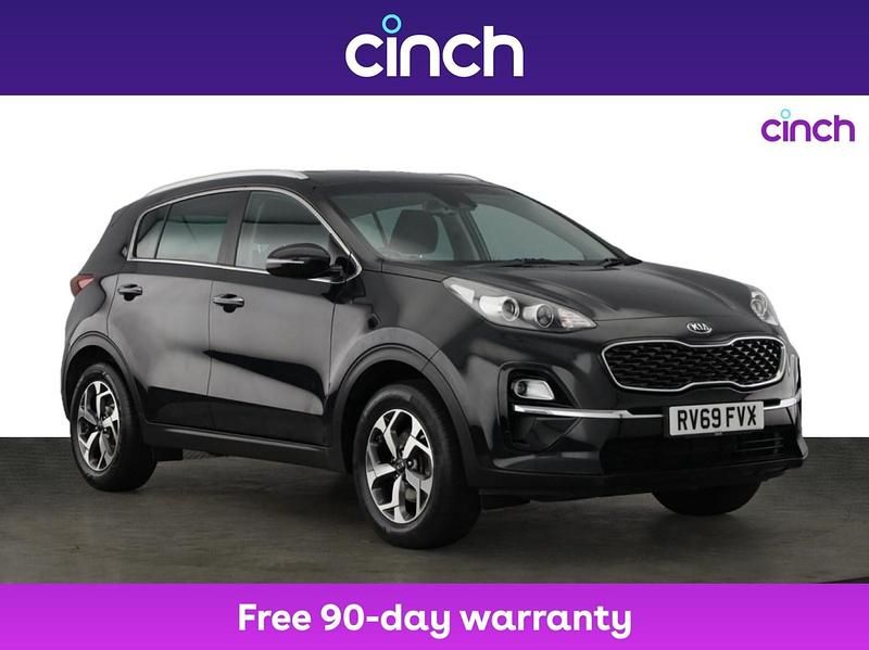 Black Used 2019 Kia Sportage 2 SUV | £14,699 (Fair price) - Image 1/3