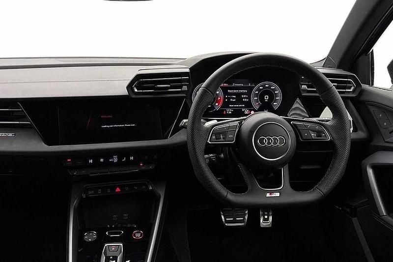 New Audi S3 Sportback Black Edition 333 HP (244 kW) 2025 Blue Hatchback