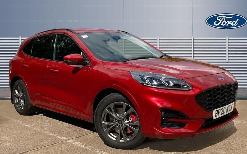 Red Used 2020 Ford Kuga ST-Line SUV | £18,715 (Fair price) - Image 1/4