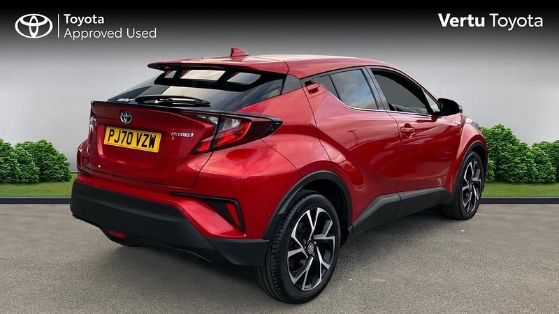 Used Toyota C-HR Design 140 HP (102 kW) 2021 Red SUV