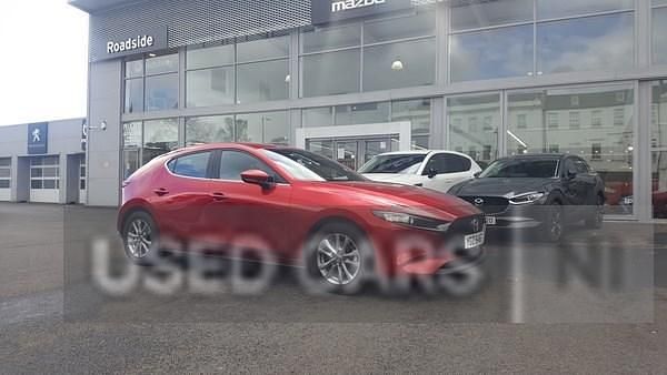 Used Mazda 3 2023 Red Hatchback