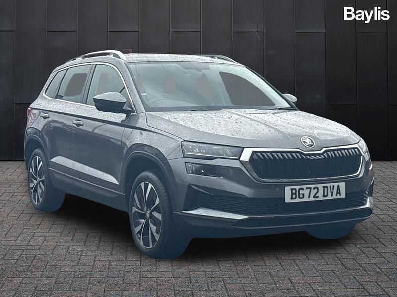 Grey Used 2022 Skoda Karoq SE L SUV | £21,395 (Fair price) - Image 1/3