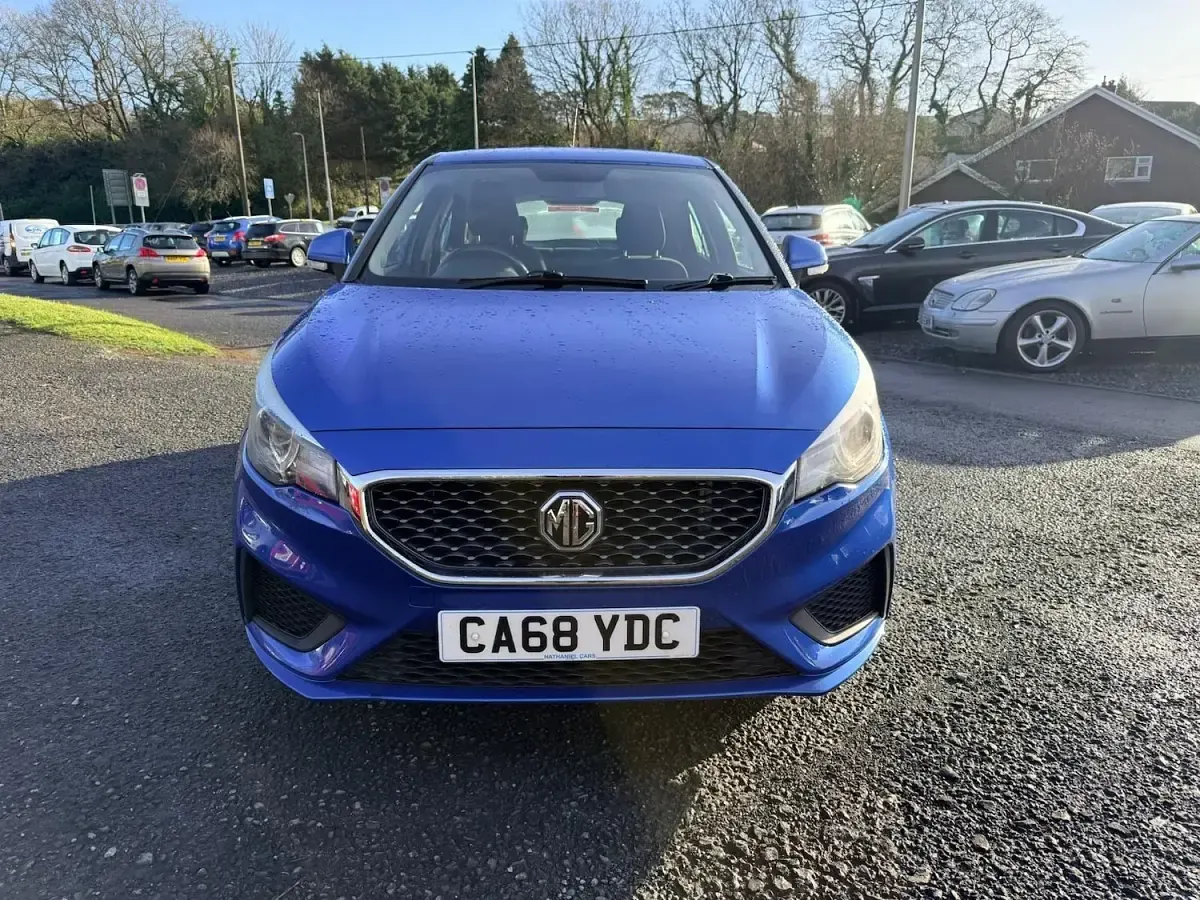 Used MG MG3 Excite 106 HP (77 kW) 2018 Blue Hatchback