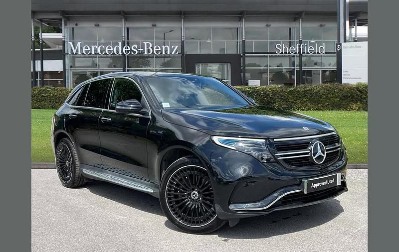 Black Used 2022 Mercedes EQC400 AMG Line Premium Plus SUV | £30,385 (Expensive) - Image 1/4