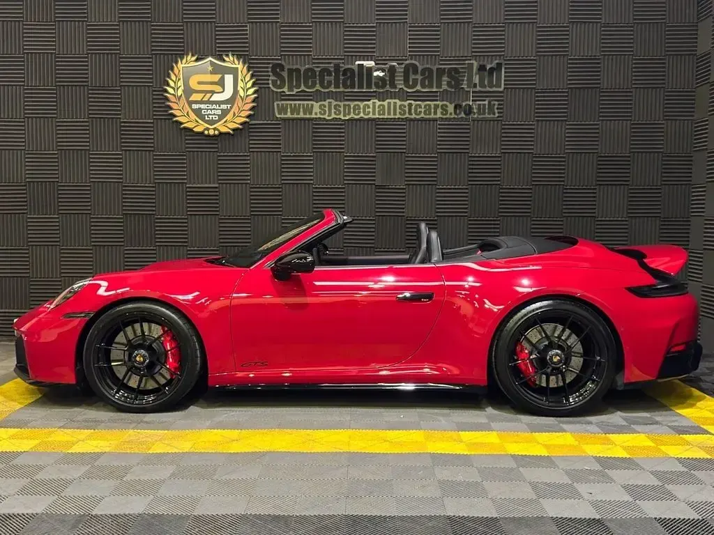 Used Porsche 992 2025 Red Cabriolet