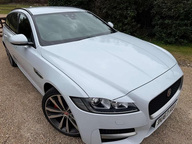 Used Jaguar XF R-Sport 2017 White Estate