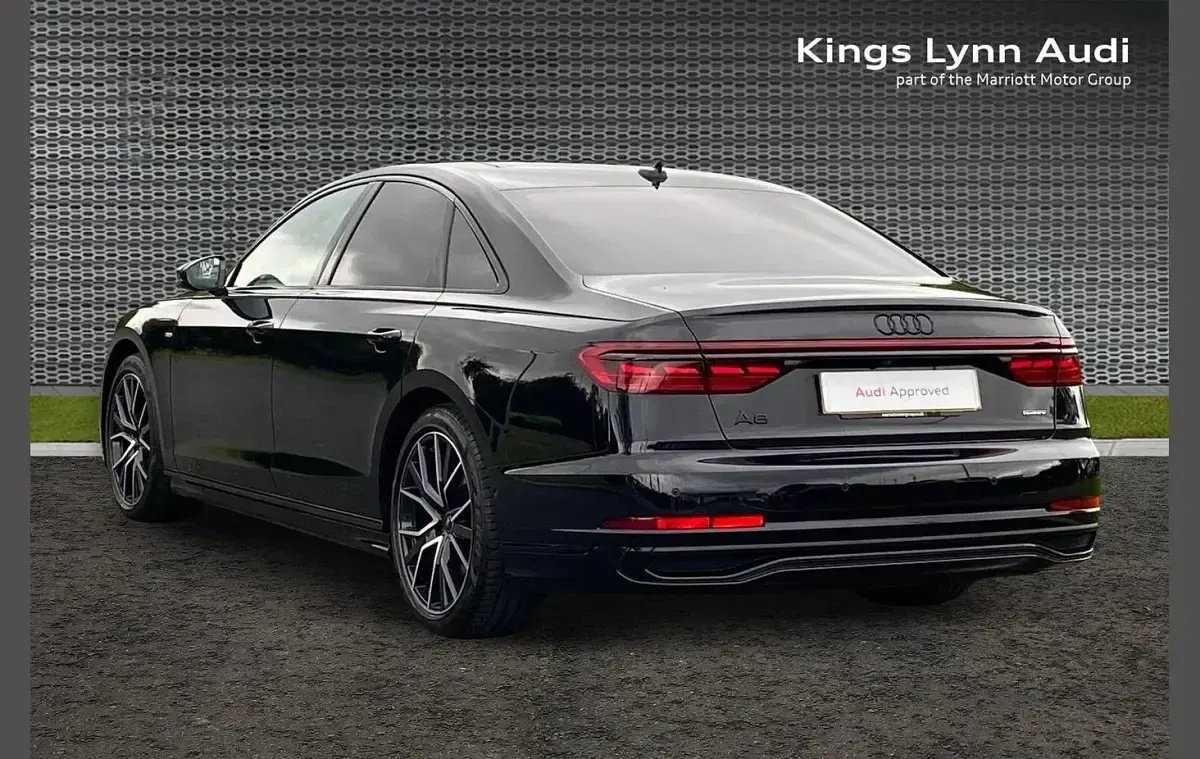 Used Audi A8 Black Edition 286 HP (210 kW) 2025 Black Sedan