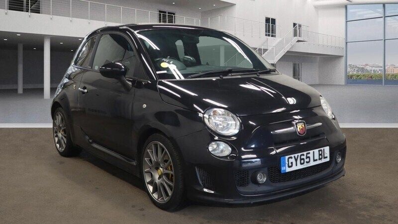 Black Used 2015 Abarth 595 Hatchback | £5,995 (Good price) - Image 1/4