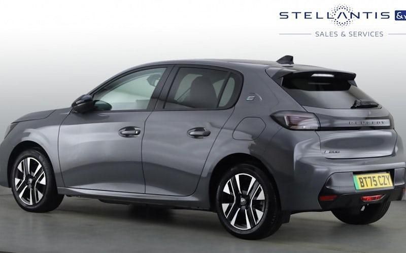New Peugeot e-208 Allure 100 kW (136 HP) 2025 Grey Hatchback