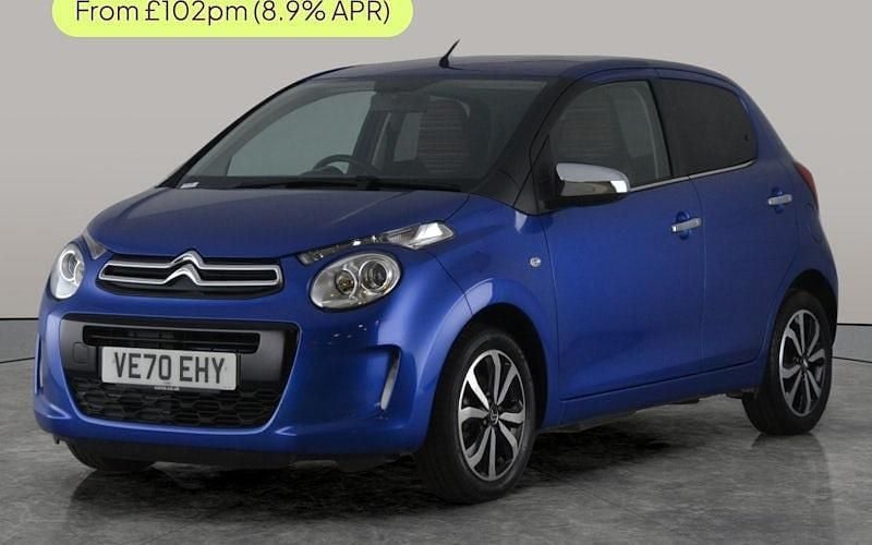 Used Citroën C1 Shine 72 HP (52 kW) 2021 Blue Hatchback