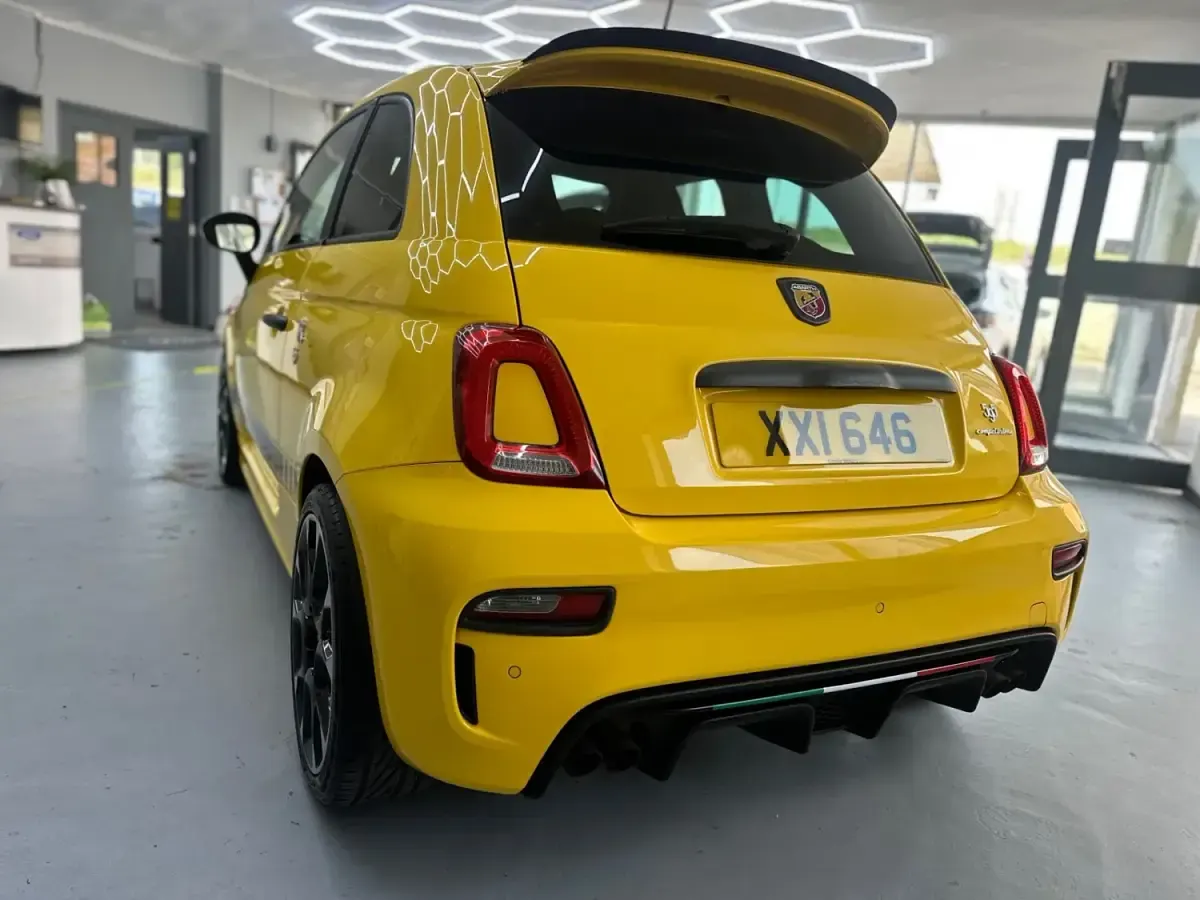 Used Abarth 595 Competizione 180 HP (132 kW) 2017 Modena yellow Hatchback