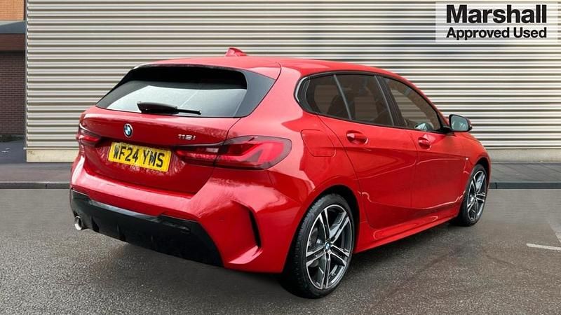 Used BMW 118 M Sport 136 HP (100 kW) 2024 Red Hatchback