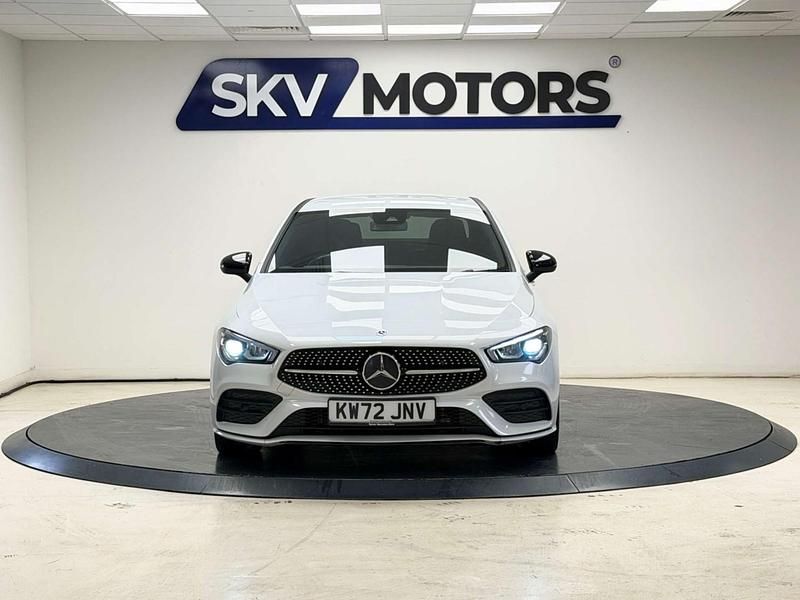 Used Mercedes CLA180 AMG Line Premium 136 HP (100 kW) 2023 White Sedan