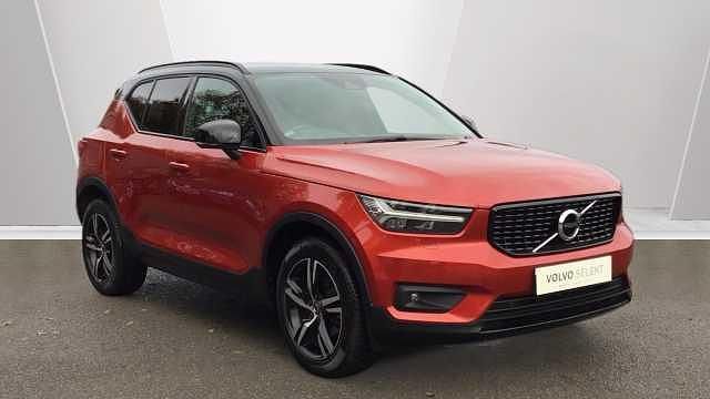 Red Used 2020 Volvo XC40 R-Design SUV | £23,000 (Fair price) - Image 1/3