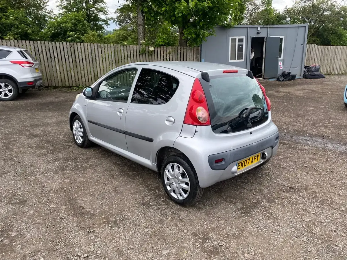 Used Peugeot 107 2007 Silver Hatchback